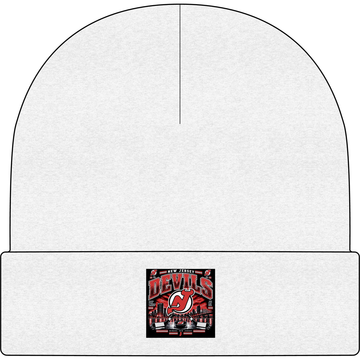 New Jersey Devils Pride - AS Colour 1107 Cuff Beanie