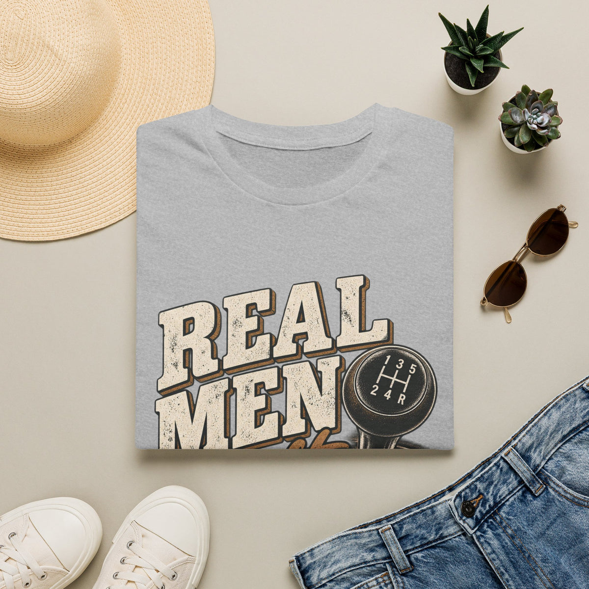 Real Men Shift - Classic Tee
