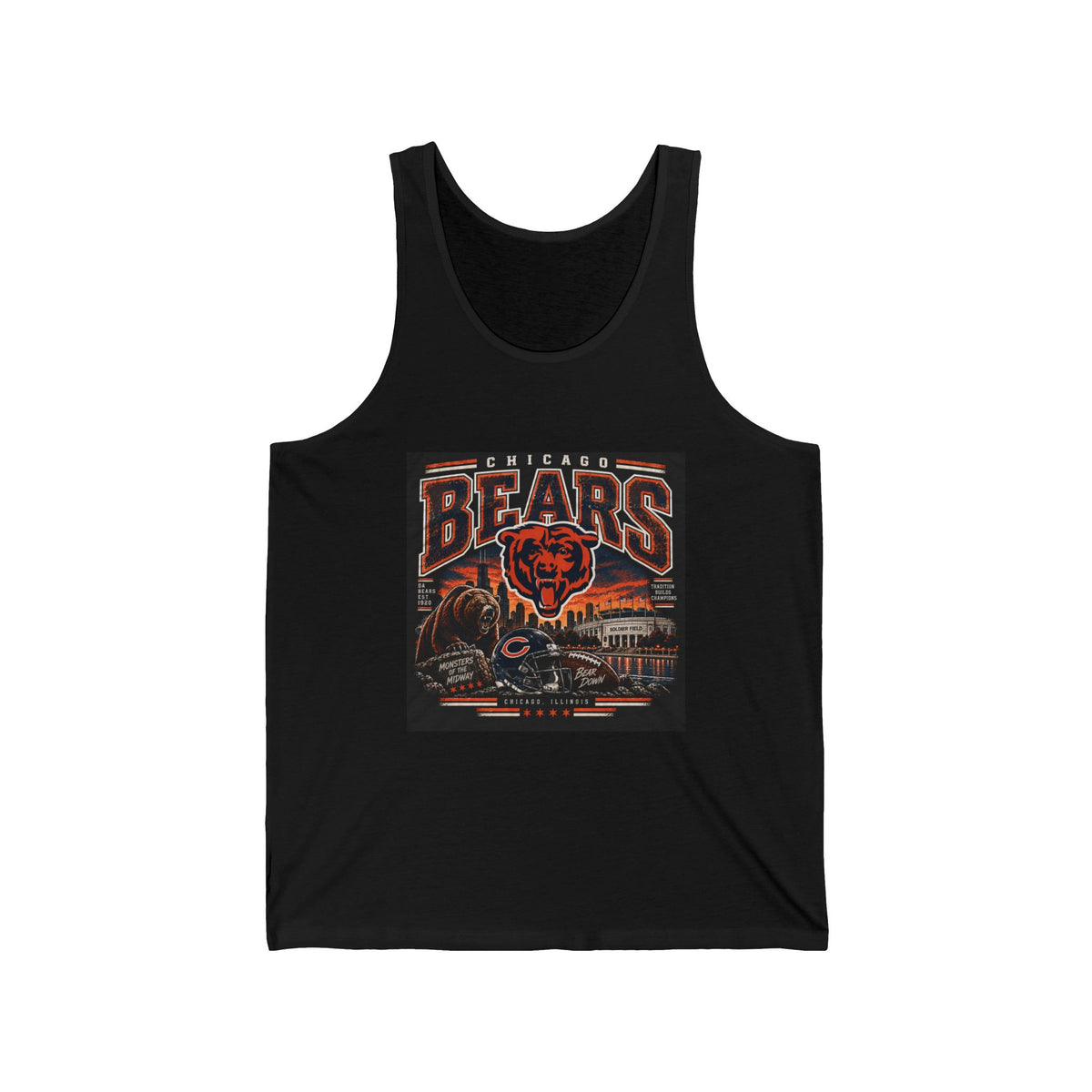 Chicago Bears Pride - Athletic Tank