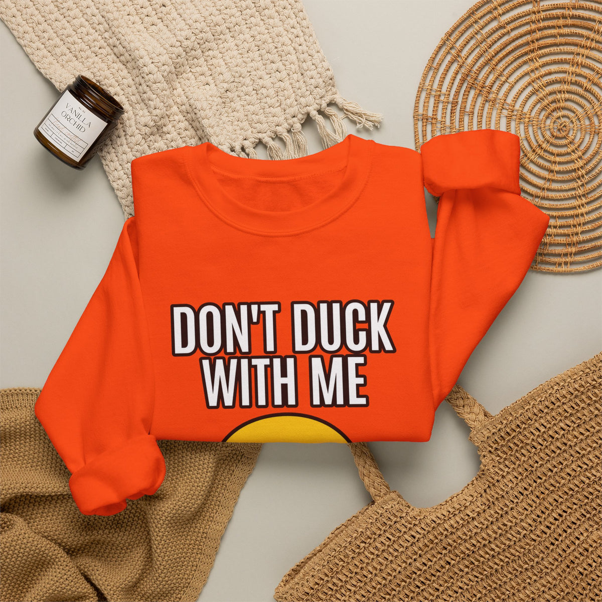 Duck With Me - Crewneck Sweatshirt