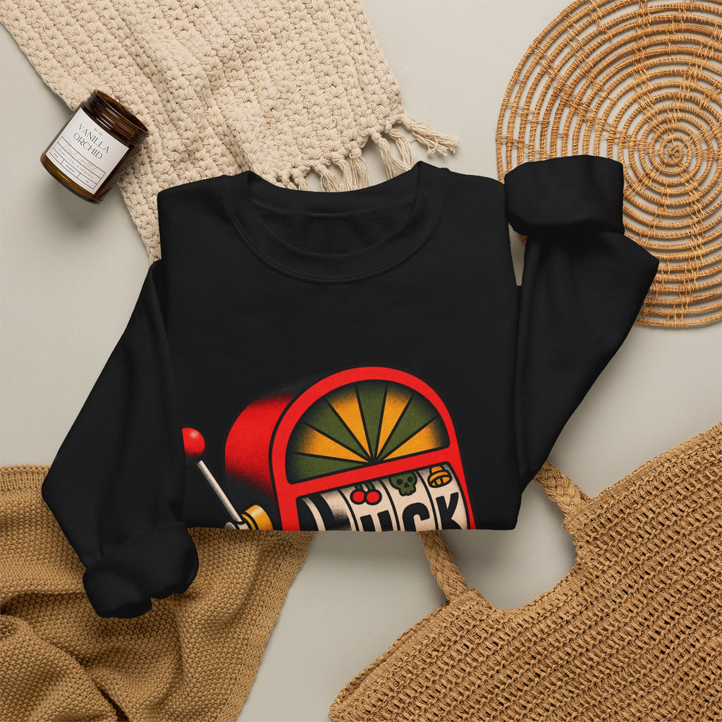 Fuck Slot Machine - Crewneck Sweatshirt