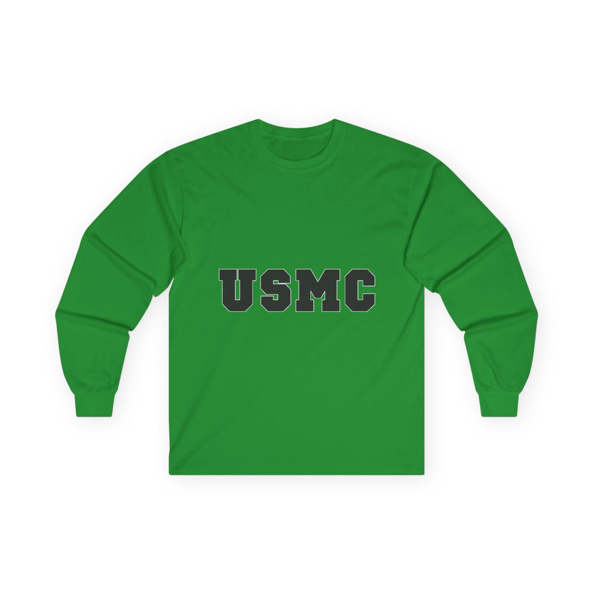 Marine Corps Varsity - Unisex Ultra Cotton Long Sleeve Tee