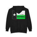 Texas Hockey Flag - Full-Zip Hooded Sweatshirt