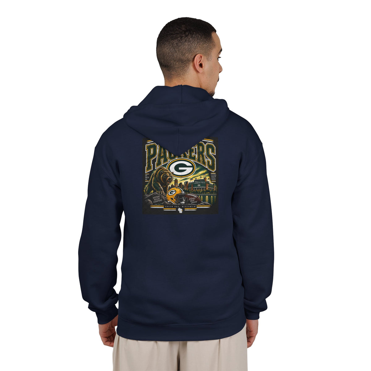 Green Bay Packers - Full-Zip Hooded Sweatshirt