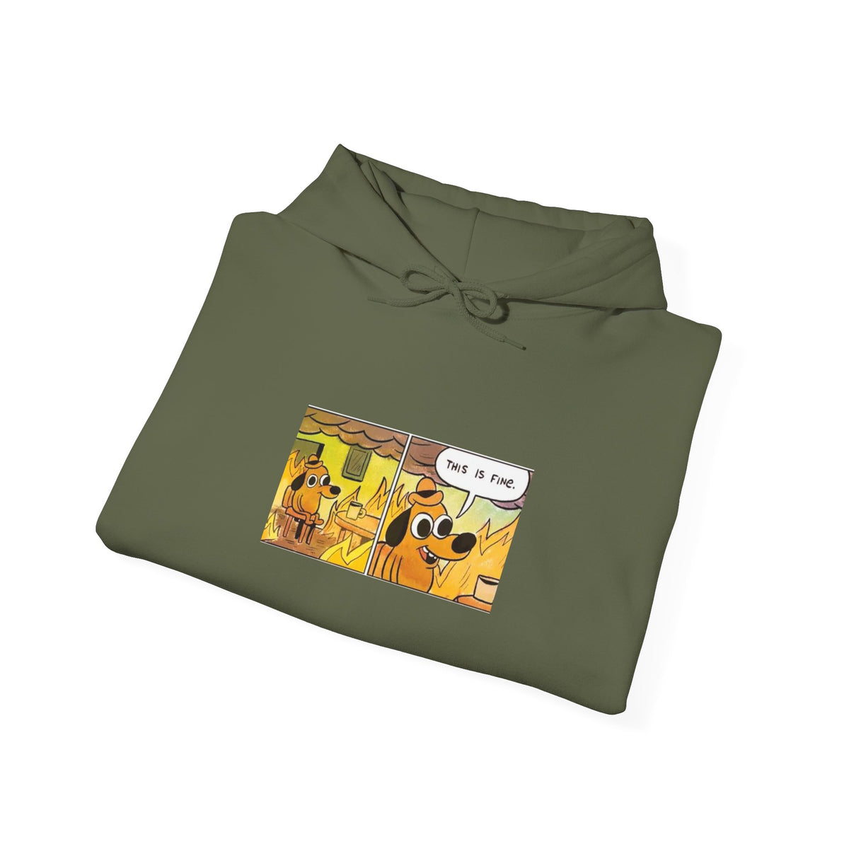 This Is Fine - Hoodie