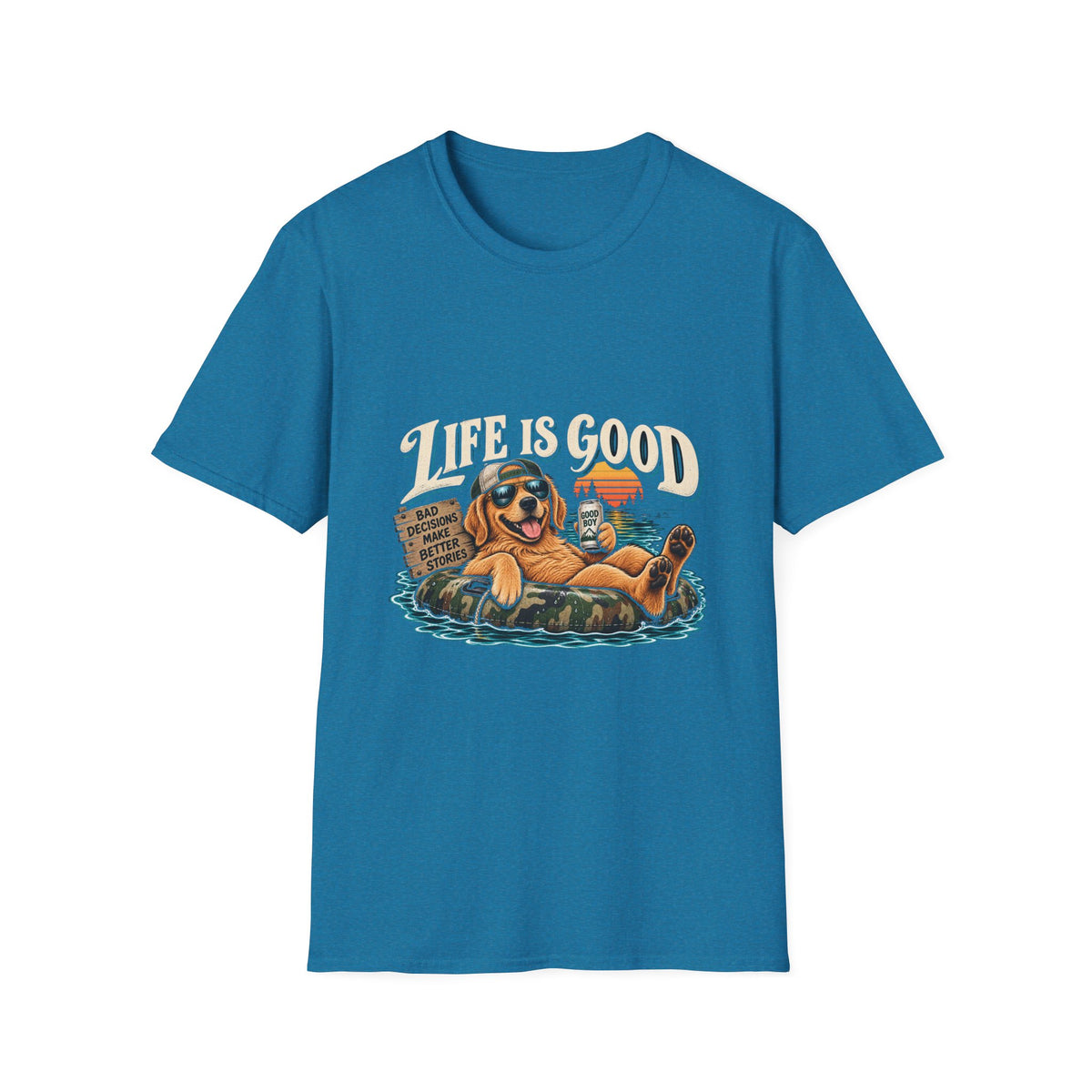 Life is Good Floatin' - Classic Tee