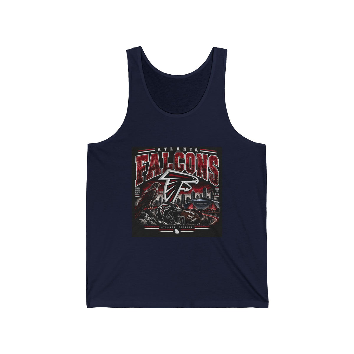 Atlanta Falcons Rise Up - Athletic Tank