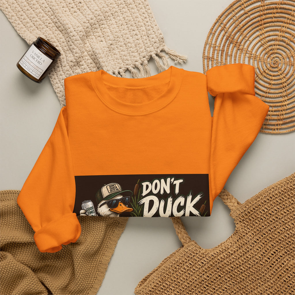 Duck With Me Camo - Crewneck Sweatshirt