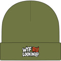 WTF RU LOOKIN AT - AS Colour 1107 Cuff Beanie