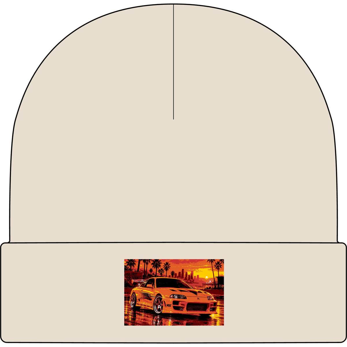 PW Eclipse - AS Colour 1107 Cuff Beanie