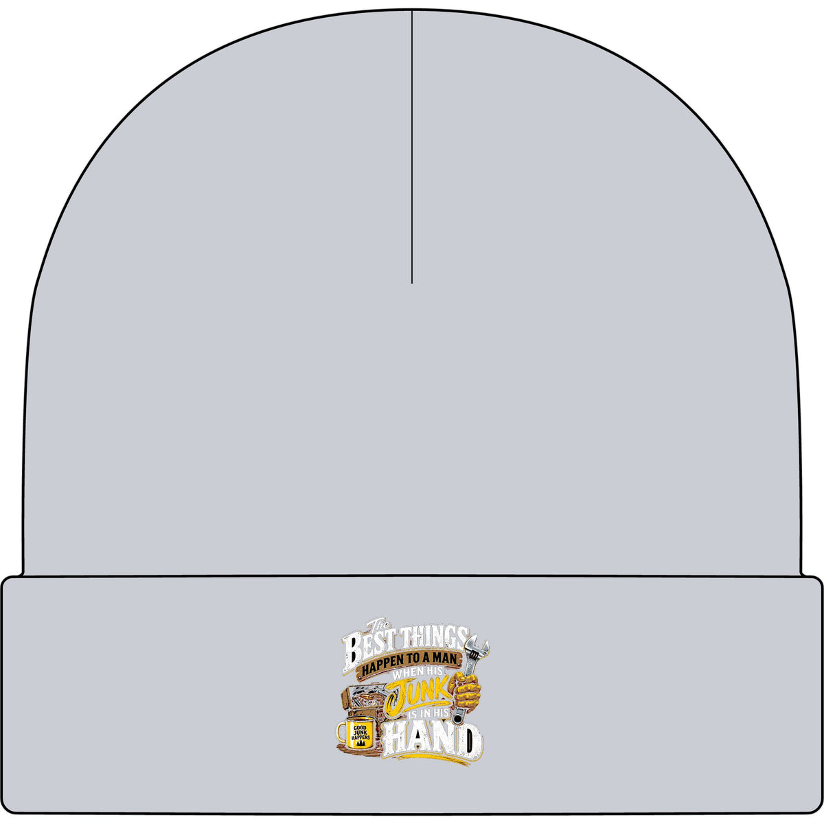 Best Things Happen in a Man's Hand - AS Colour 1107 Cuff Beanie