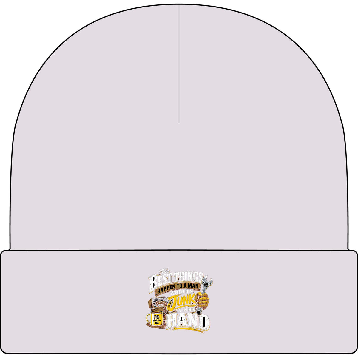 Best Things Happen in a Man's Hand - AS Colour 1107 Cuff Beanie