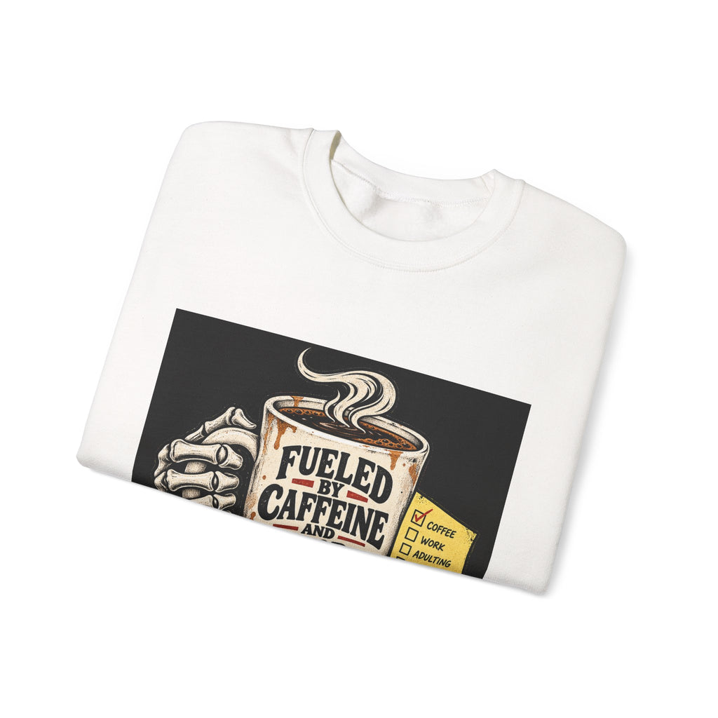 Fueled by Caffeine - Crewneck Sweatshirt