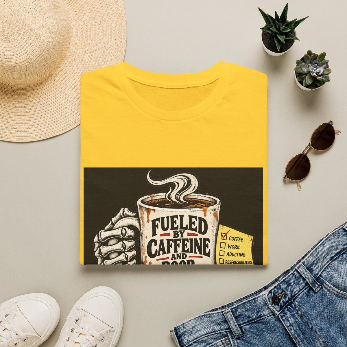 Fueled by Caffeine - Classic Tee