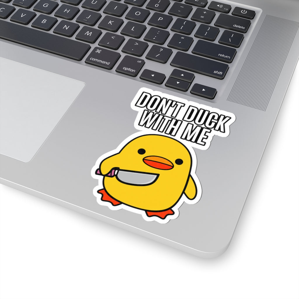 Duck With Me - Kiss-Cut Sticker