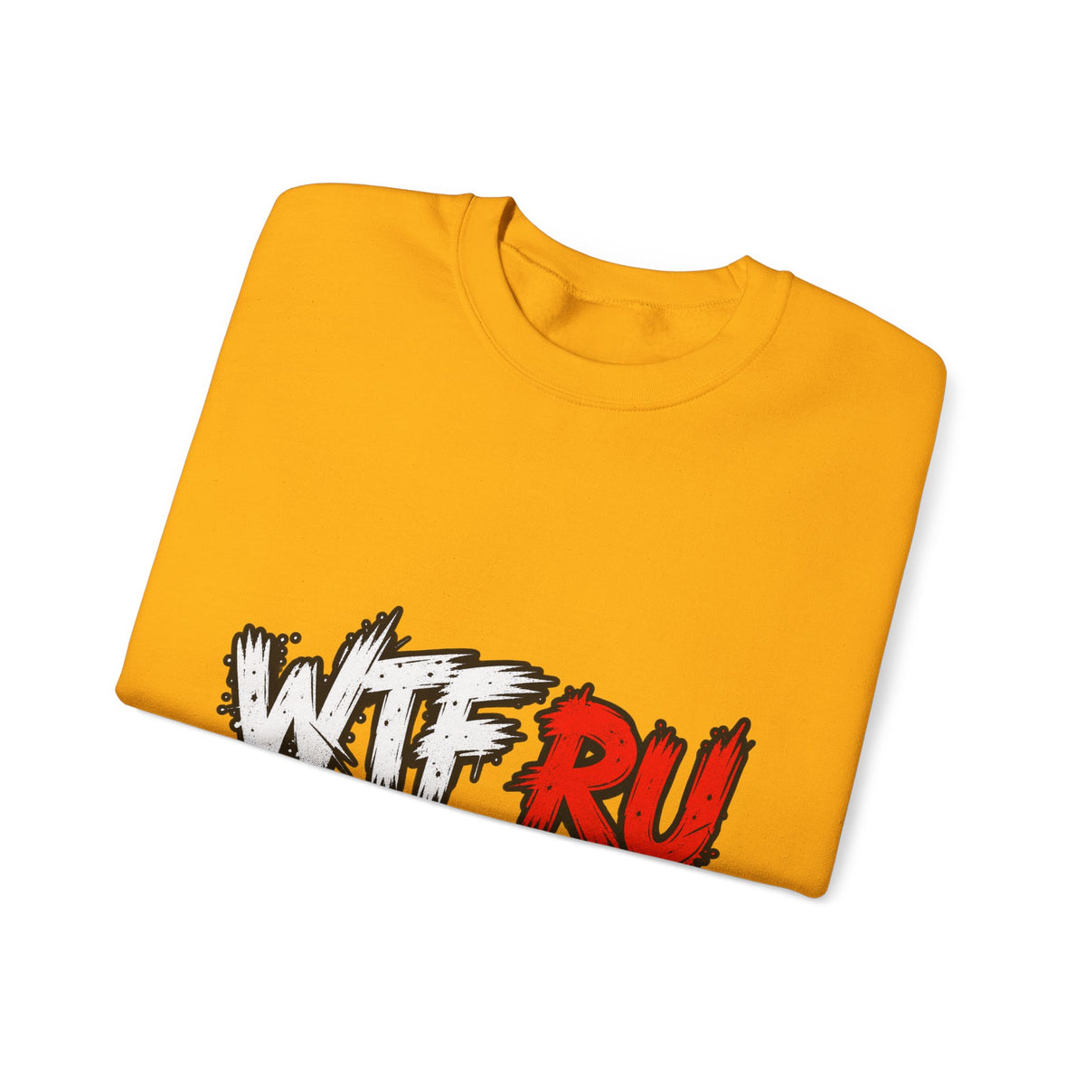 WTF RU LOOKIN AT - Crewneck Sweatshirt