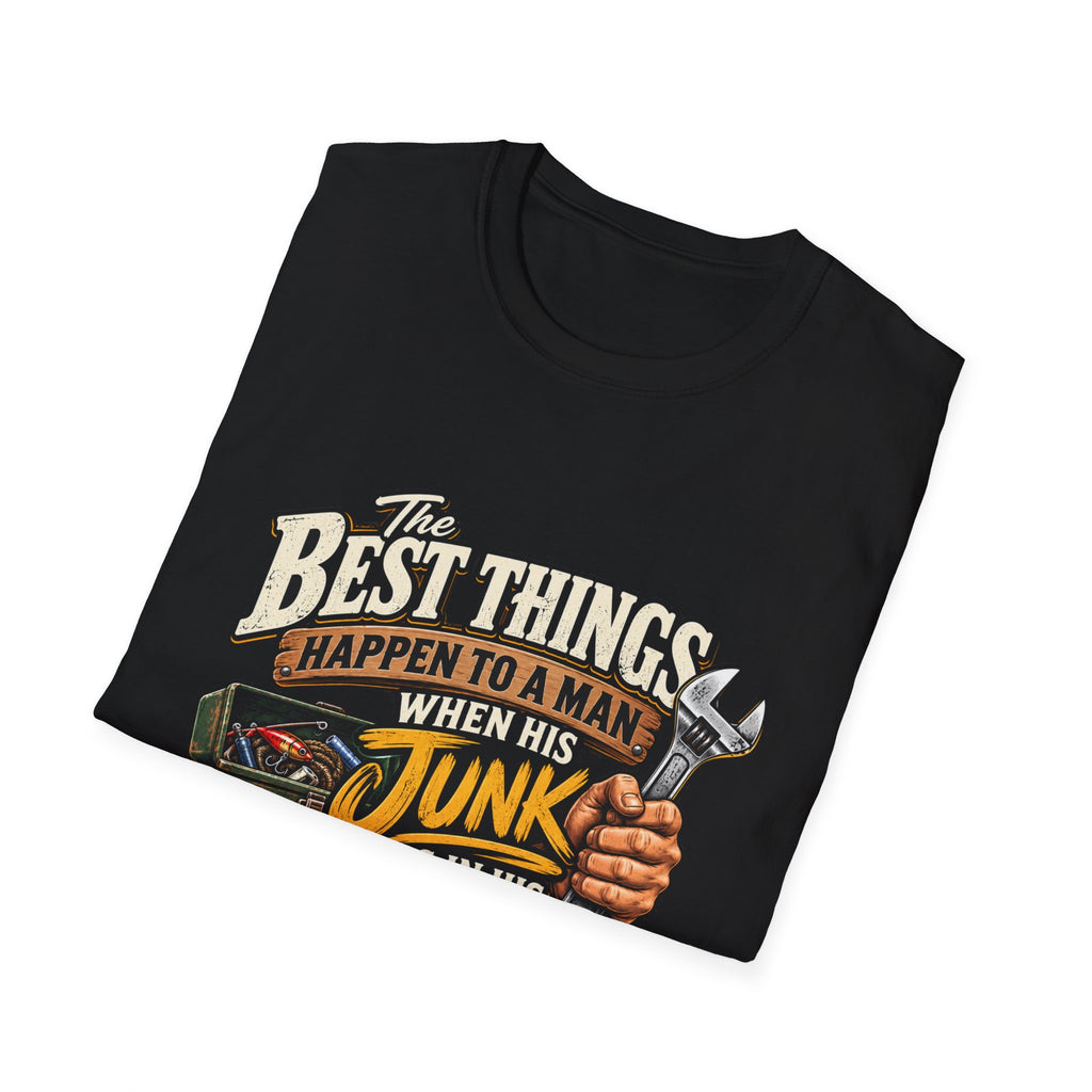 Best Things Happen in a Man's Hand - Classic Tee