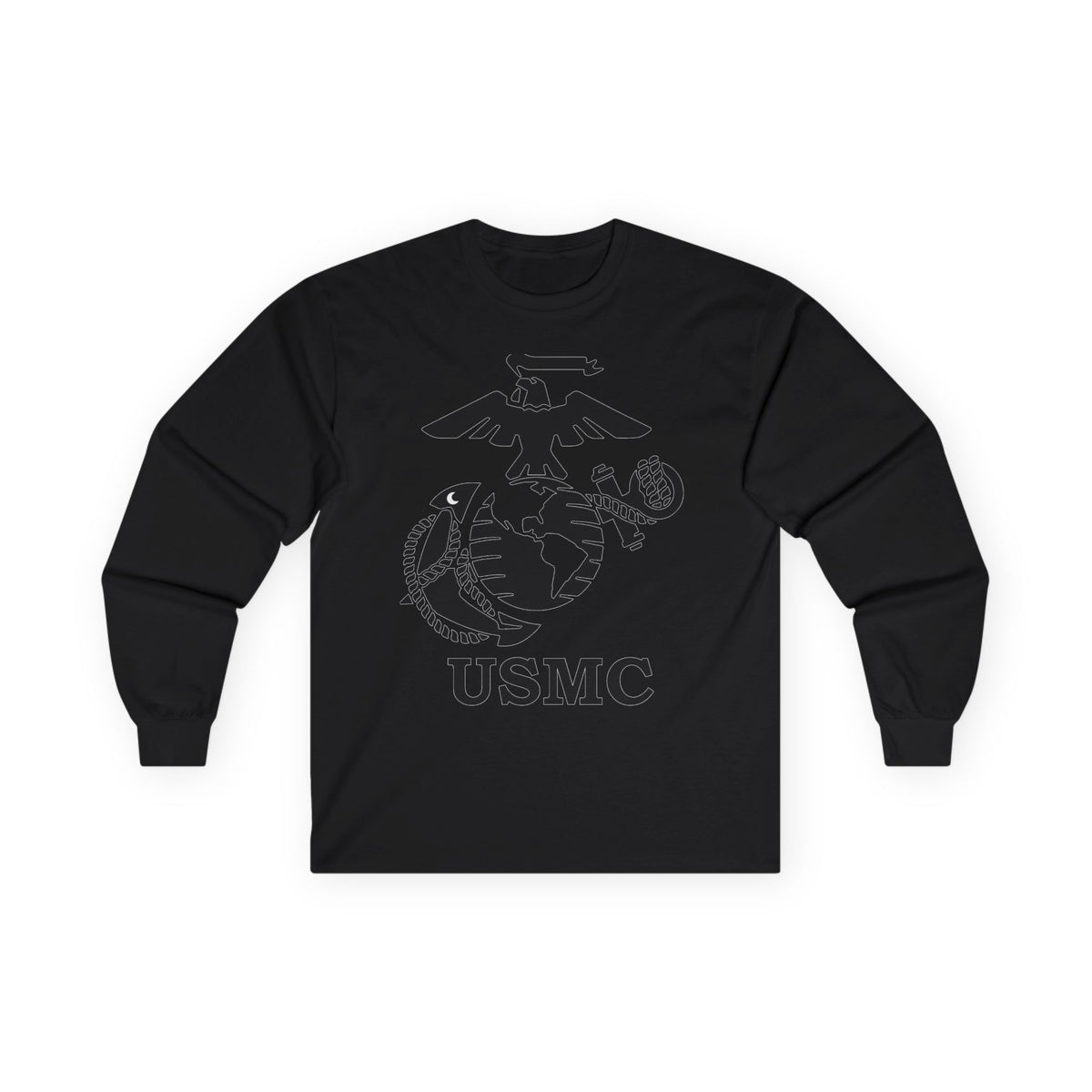Semper Fi Emblem - Unisex Ultra Cotton Long Sleeve Tee