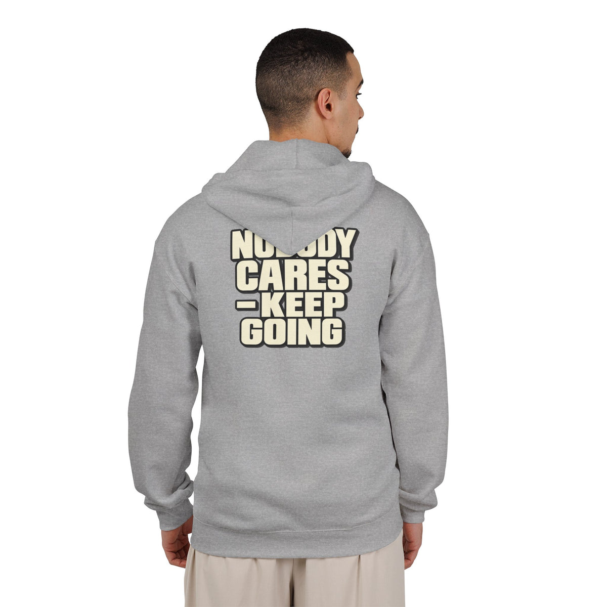 Nobody Cares - Keep Going - Full-Zip Hooded Sweatshirt