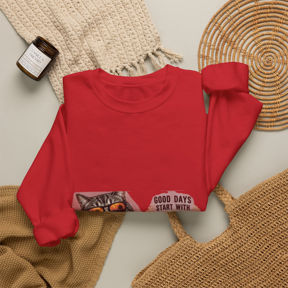 Cat Lover - Crewneck Sweatshirt