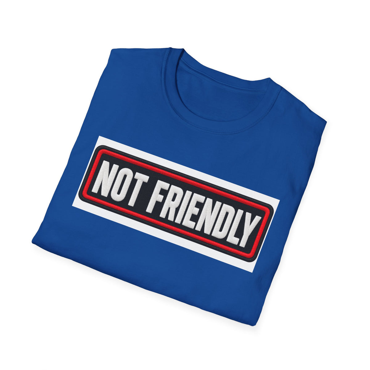 Not Friendly - Service Dog Patch - Classic Tee