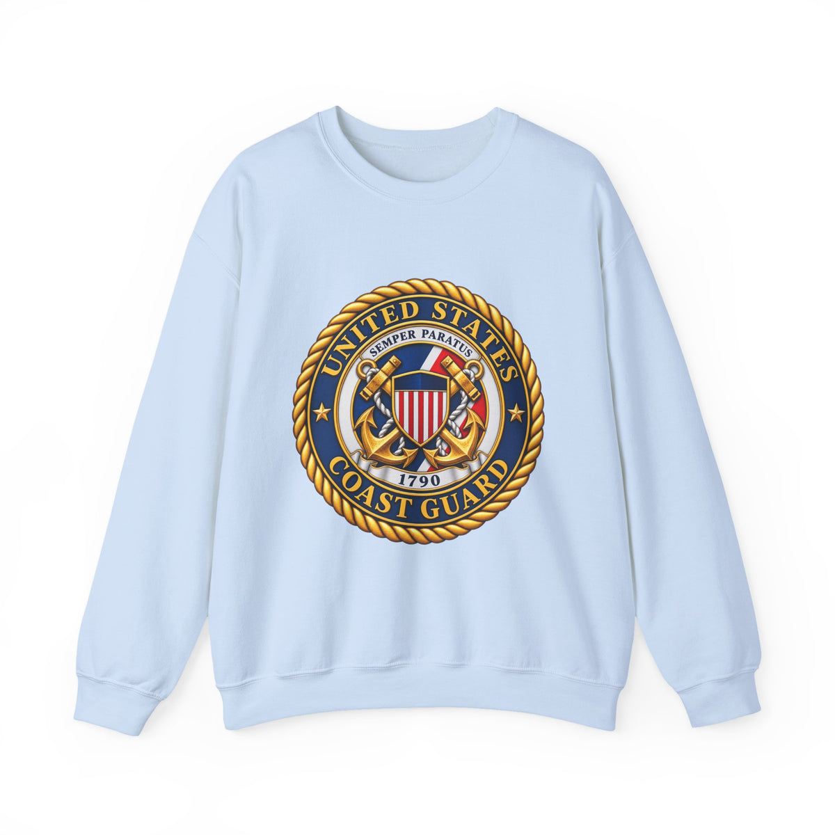 U.S. Coast Guard Emblem - Crewneck Sweatshirt