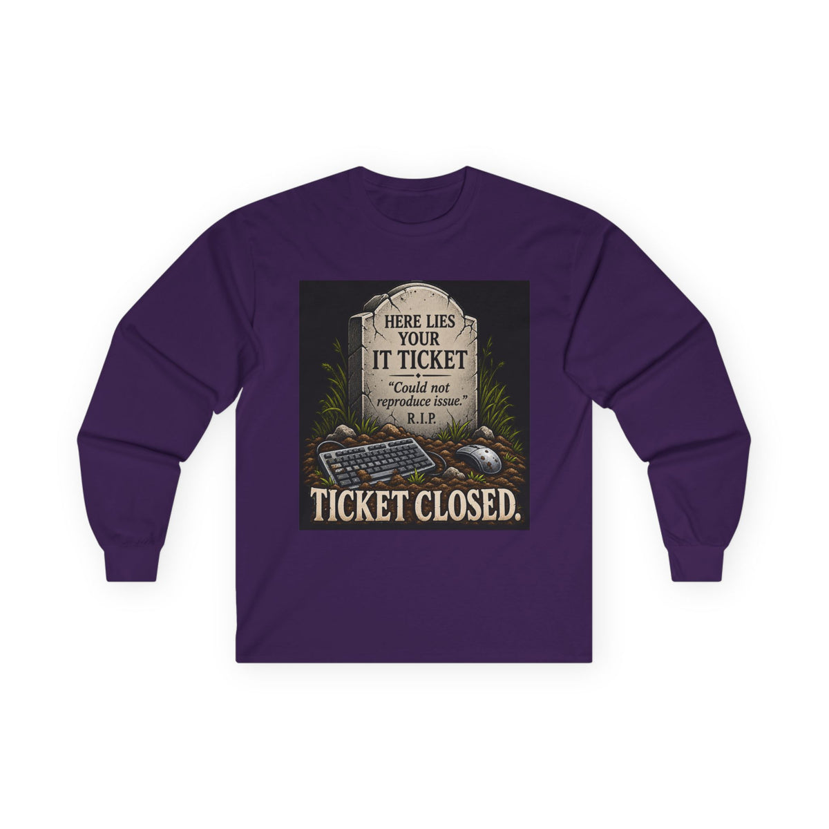 Ticket Closed - Unisex Ultra Cotton Long Sleeve Tee
