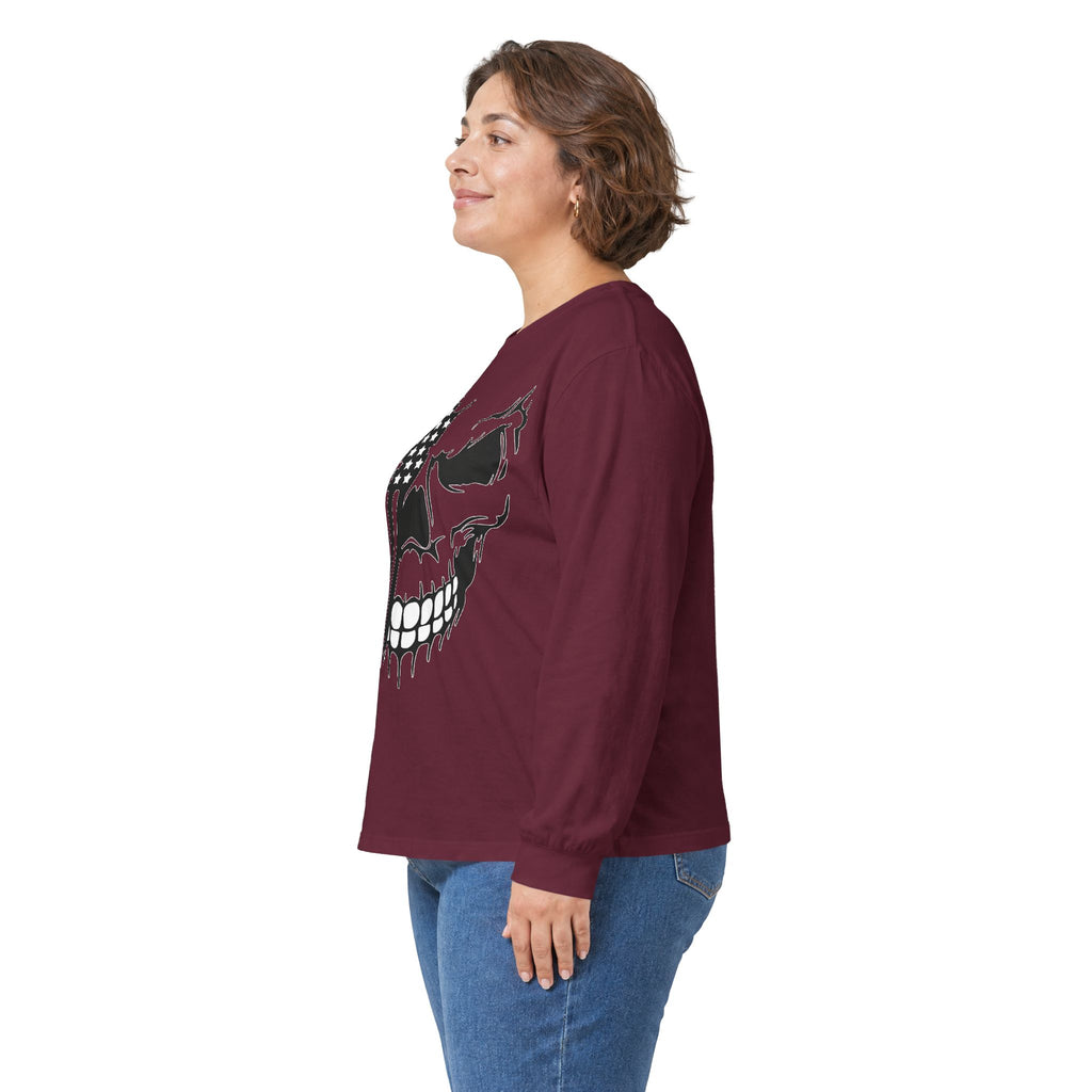 Stars, Stripes & Skulls - Unisex Ultra Cotton Long Sleeve Tee