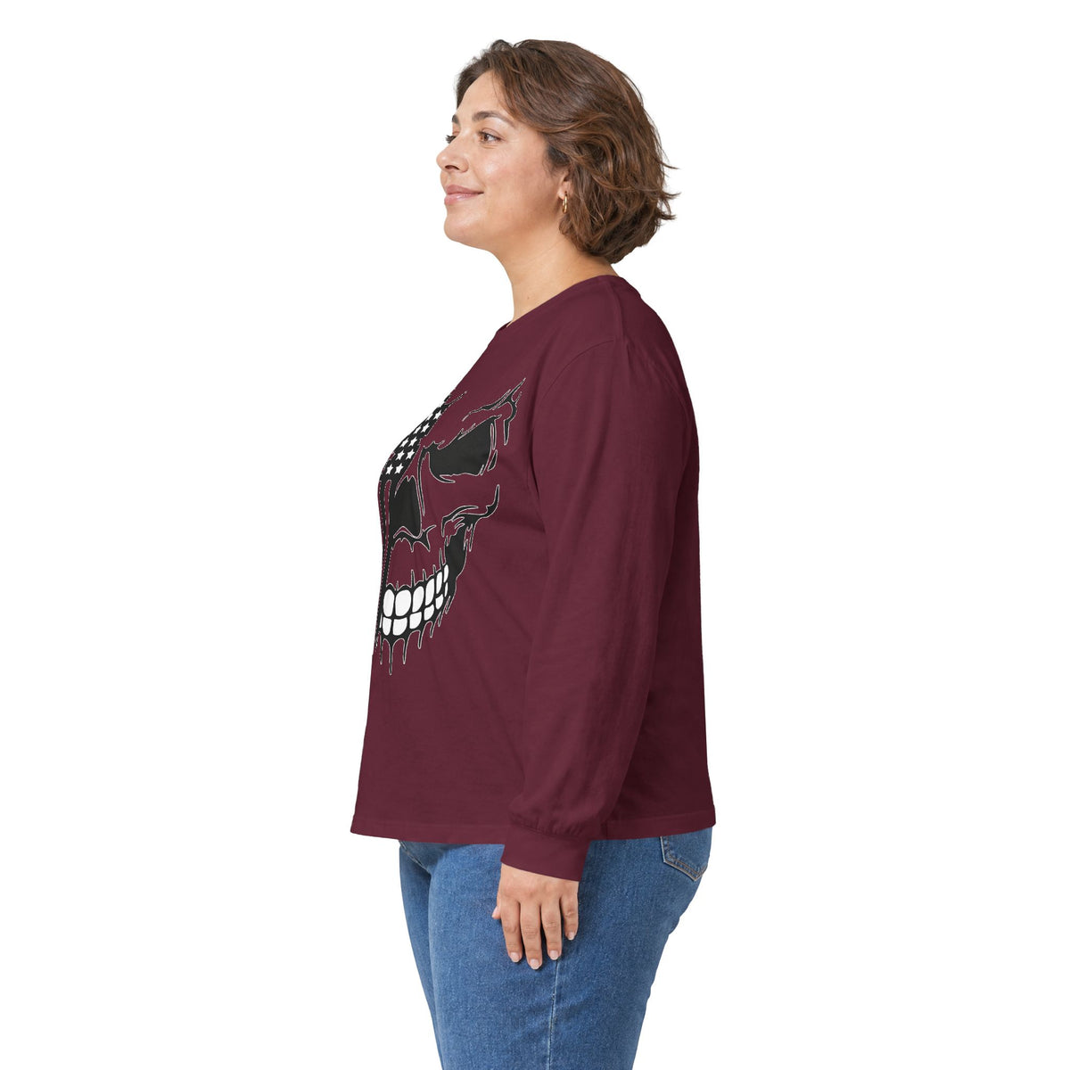 Stars, Stripes & Skulls - Unisex Ultra Cotton Long Sleeve Tee