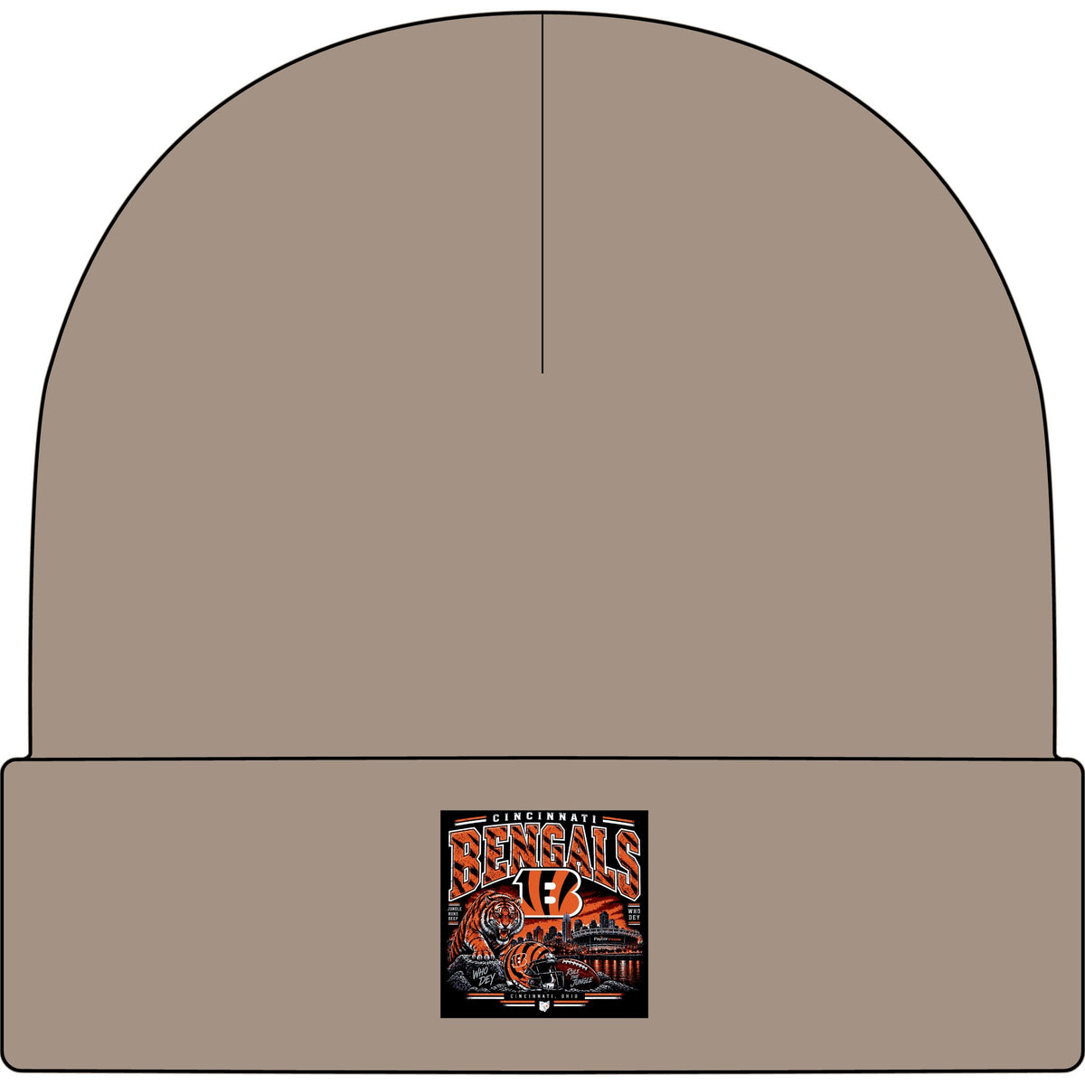 Cincinnati Bengals Jungle Reign - AS Colour 1107 Cuff Beanie