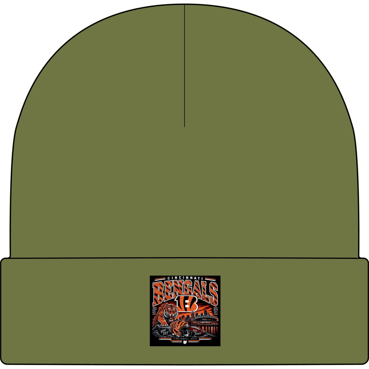Cincinnati Bengals Jungle Reign - AS Colour 1107 Cuff Beanie