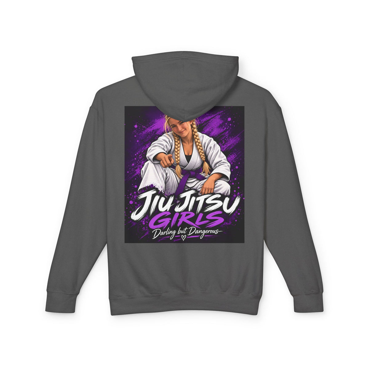 Jiu Jitsu Girls Hoodie — Women’s BJJ Martial Arts Sweatshirt
