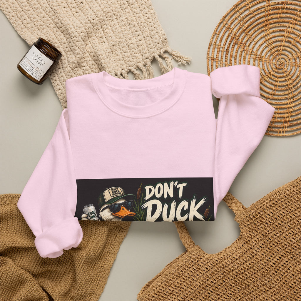 Duck With Me Camo - Crewneck Sweatshirt