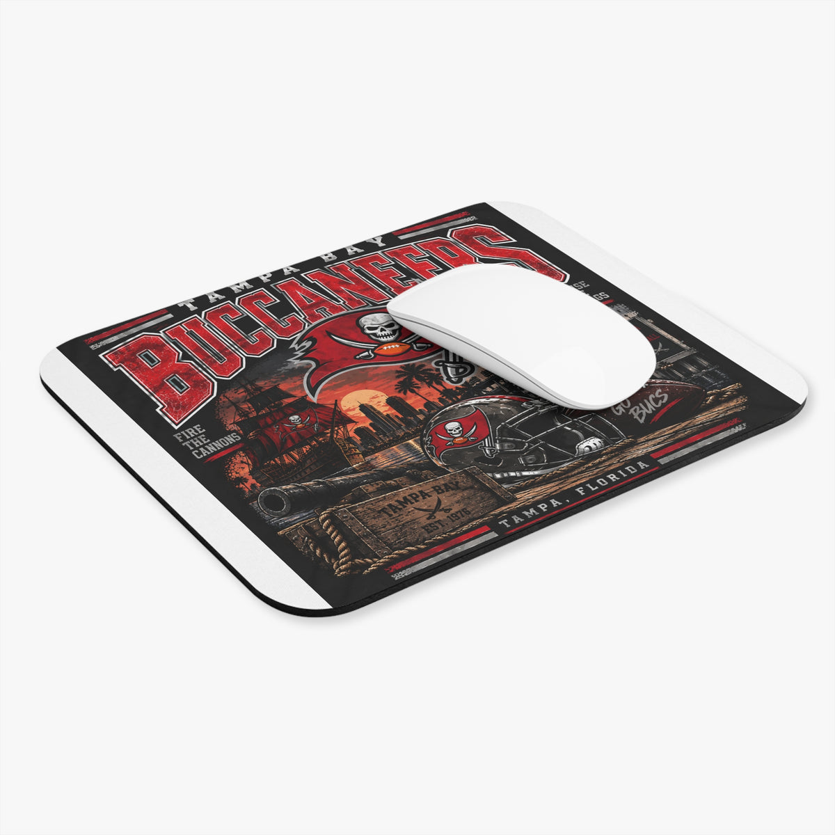 Tampa Bay Buccaneers Pirate Heritage - Mouse Pad