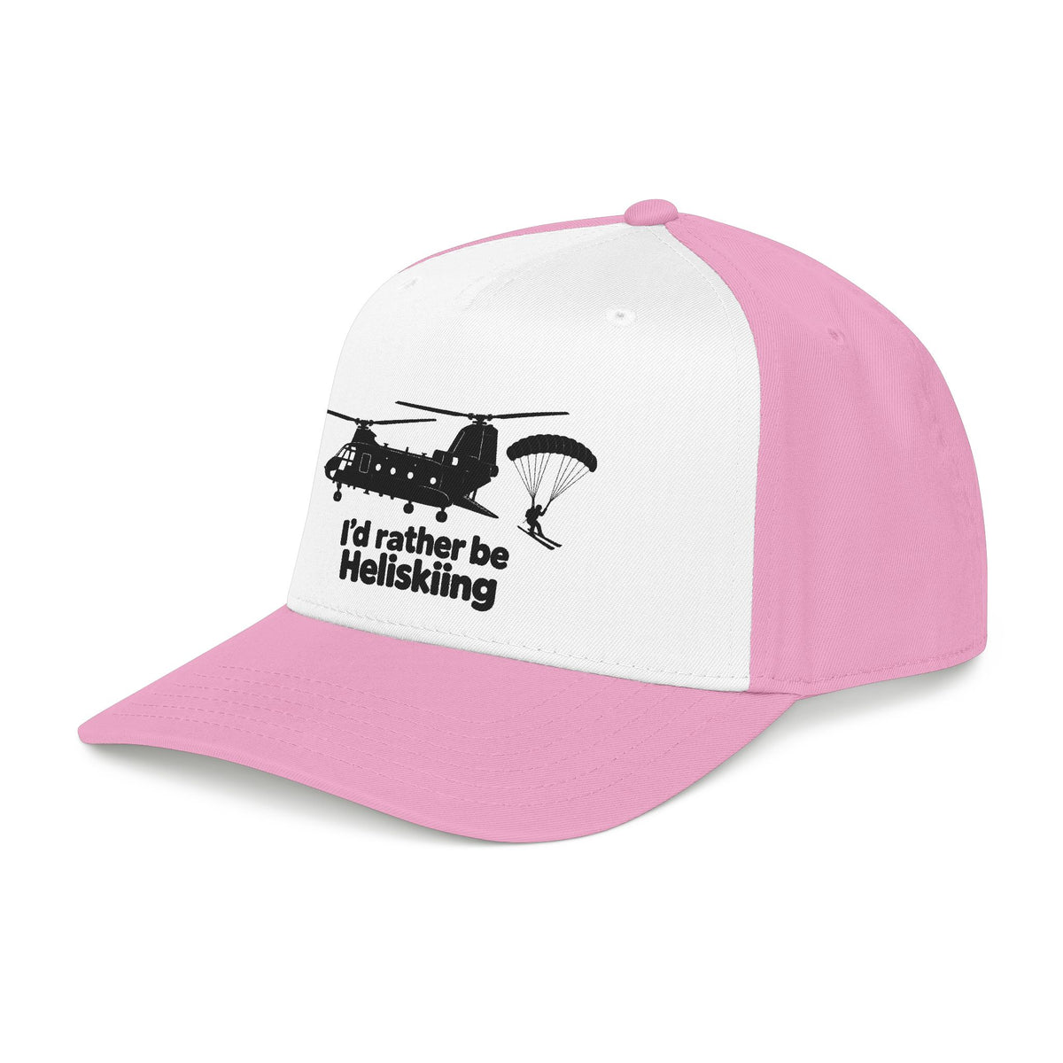 Id Rather Be Heliskiing - OTTO Baseball Hat