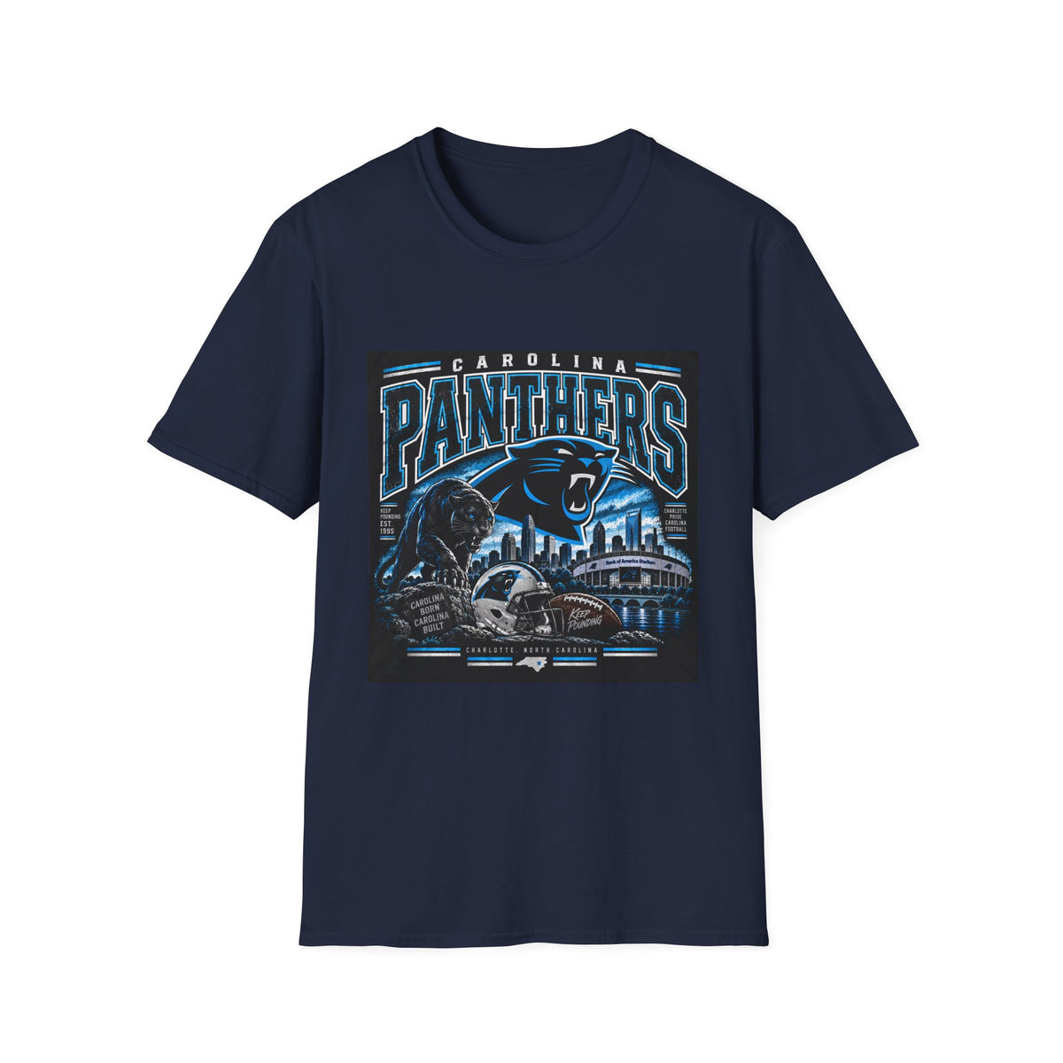 Carolina Panthers Keep Pounding - Classic Tee