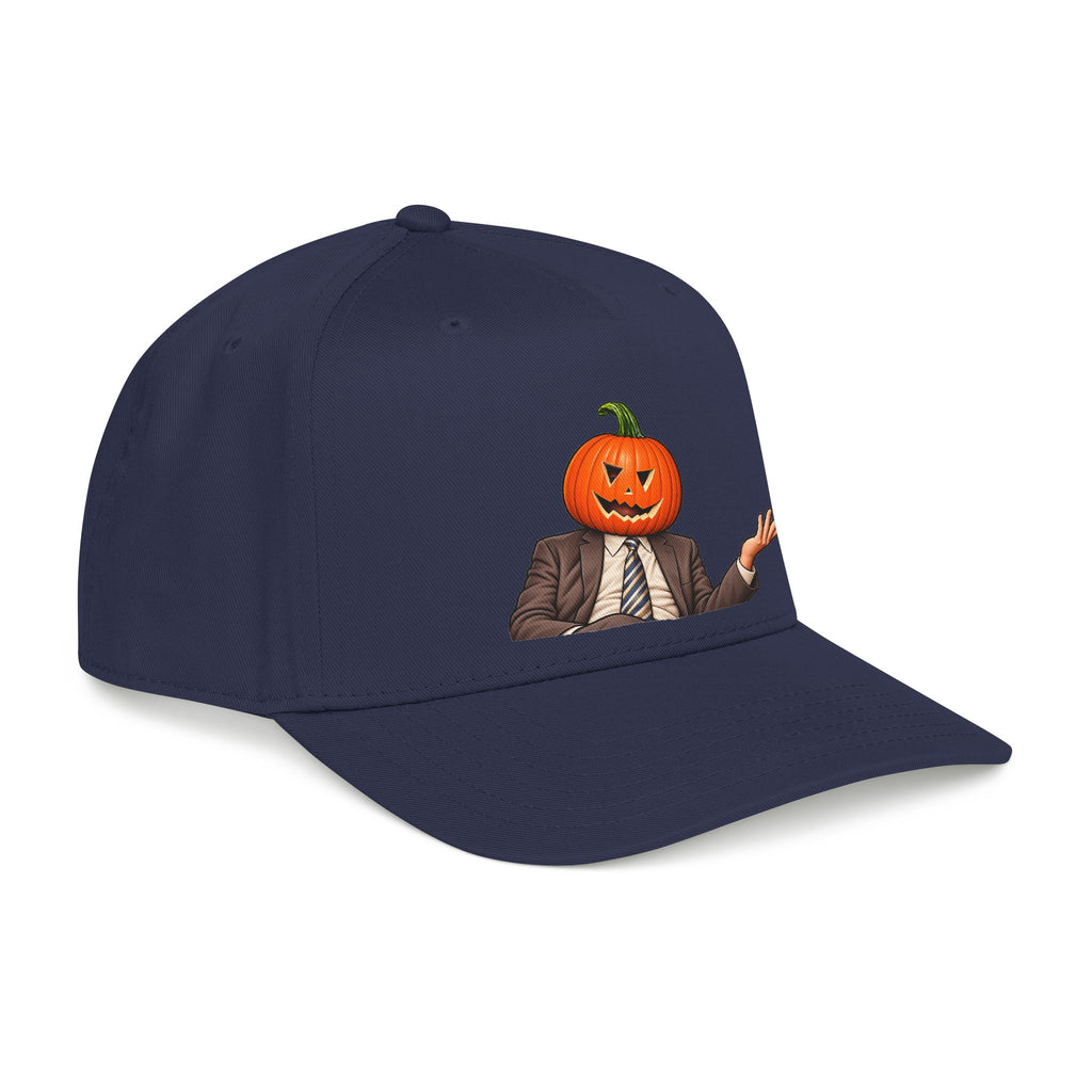 Pumpkin Head Office Cartoon - OTTO Baseball Hat