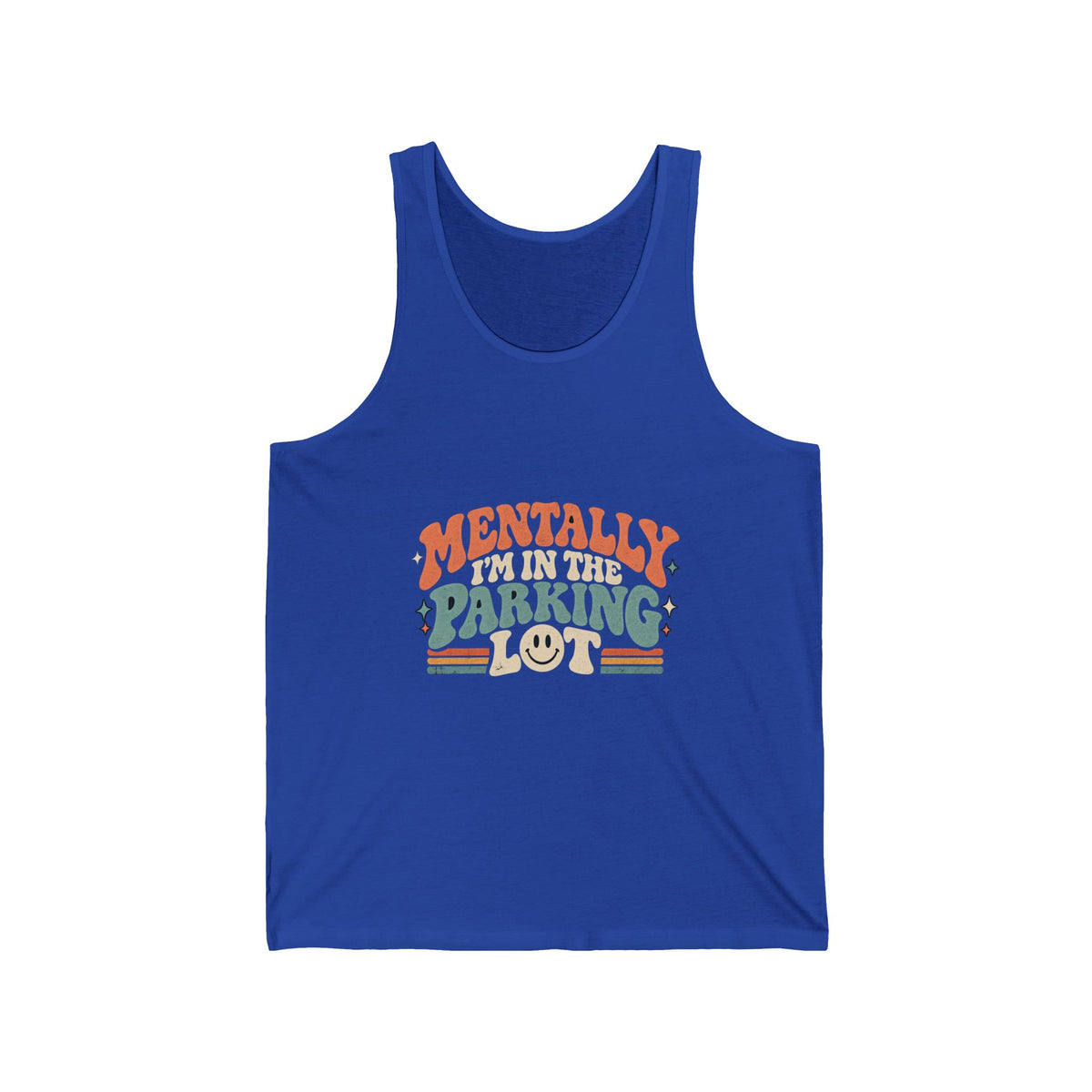 Secretly Plotting Dark Parking - Athletic Tank