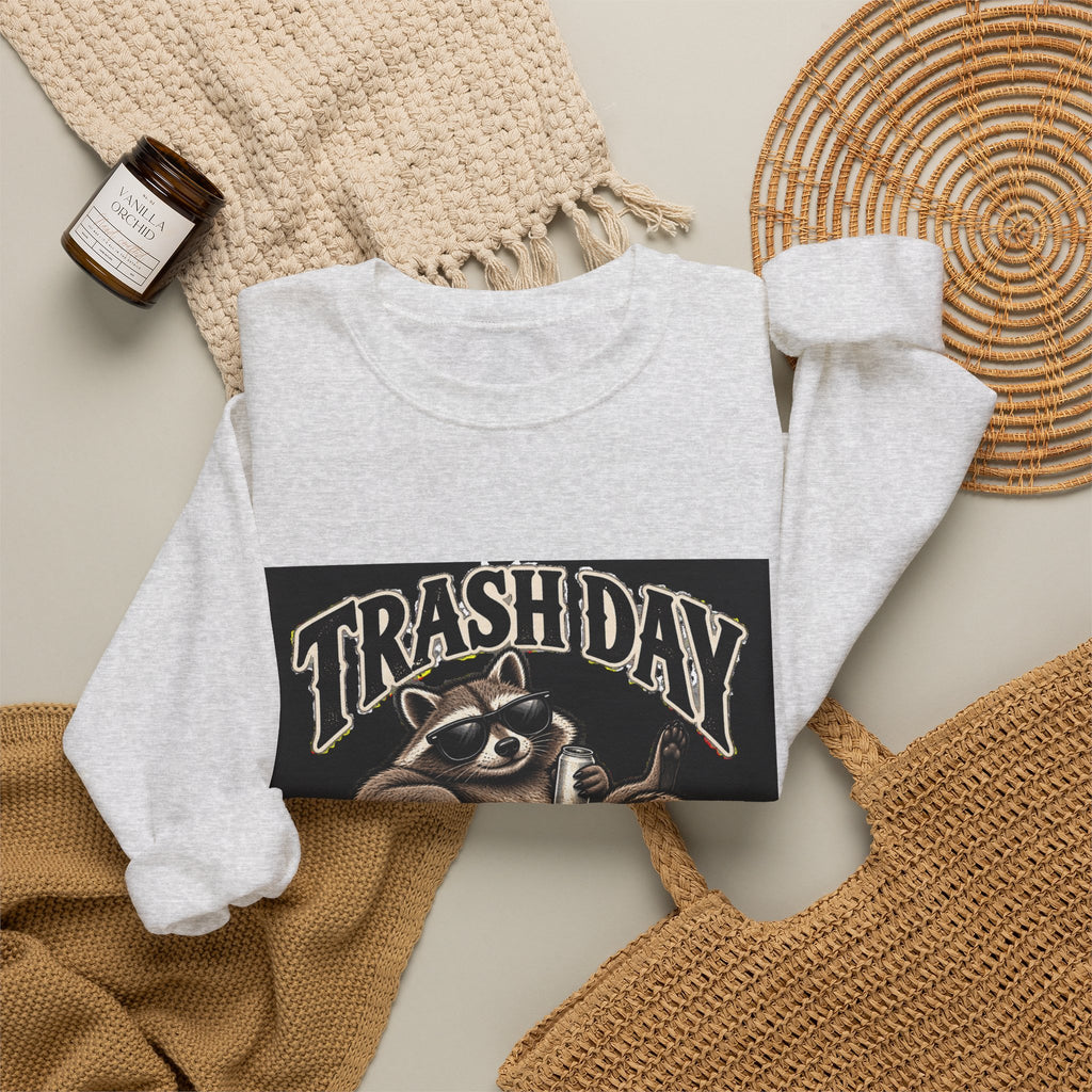 Trash Day Rest Day - Crewneck Sweatshirt
