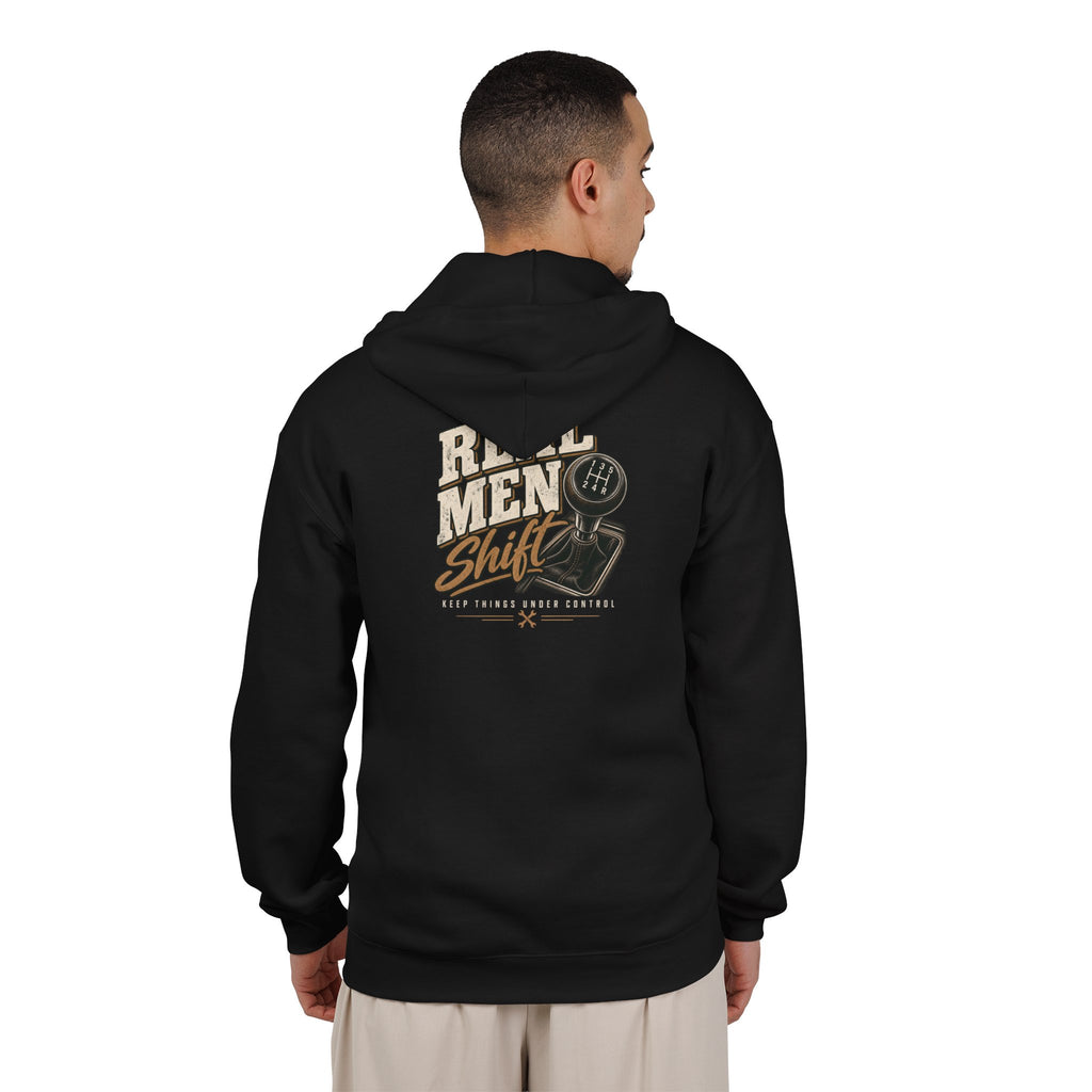 Real Men Shift - Full-Zip Hooded Sweatshirt