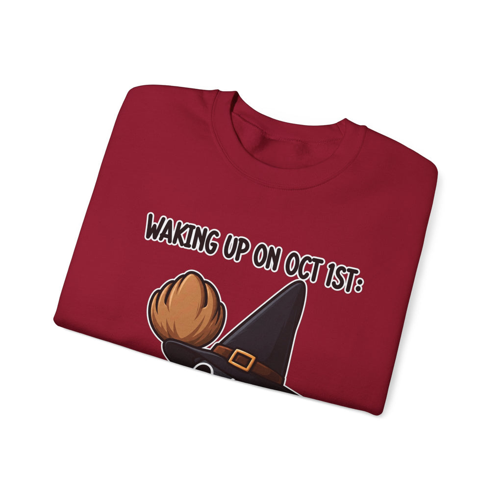 Waking Up On Oct 1st - Crewneck Sweatshirt