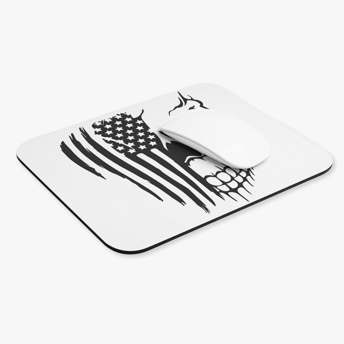 Stars, Stripes & Skulls - Mouse Pad