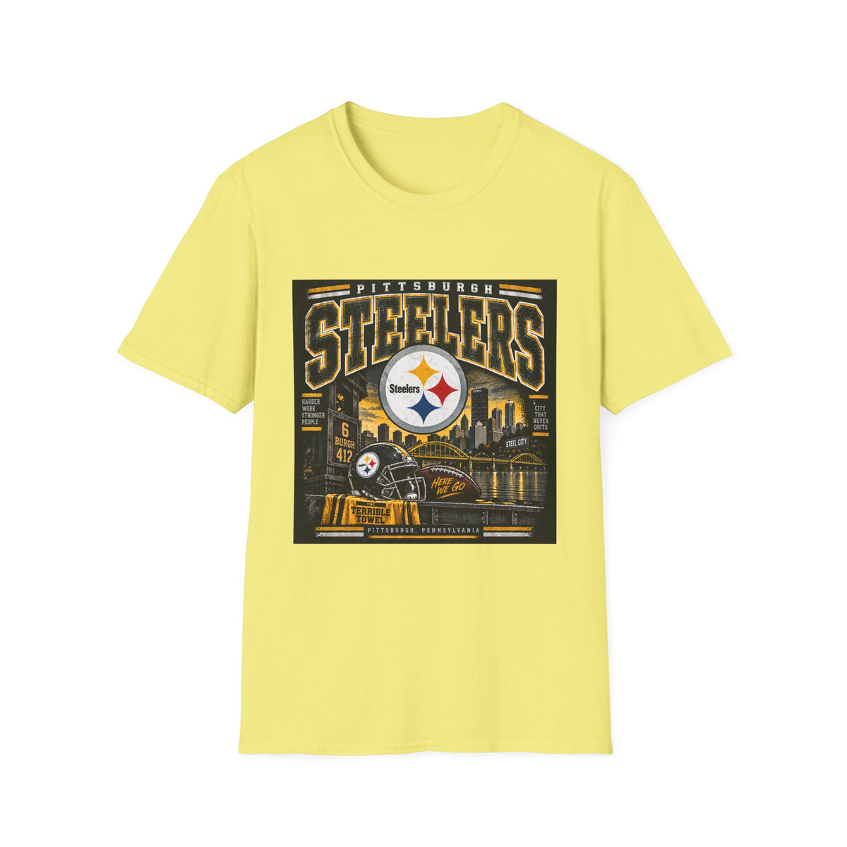 Pittsburgh Steelers Steel City Pride - Classic Tee
