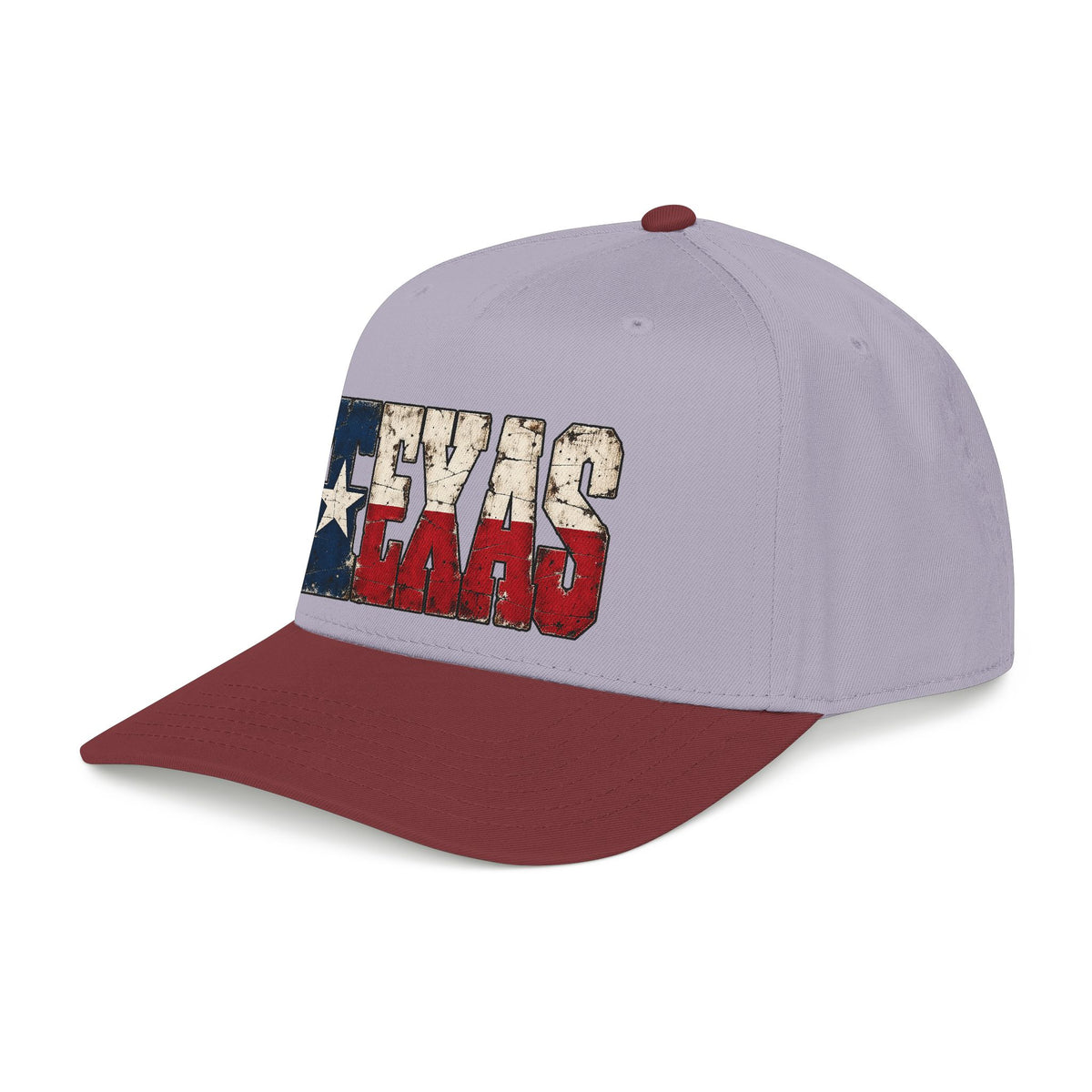 Texas Flag Block Letters - OTTO Baseball Hat