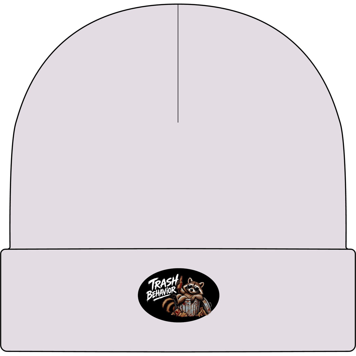 Trash Panda Breakout - AS Colour 1107 Cuff Beanie