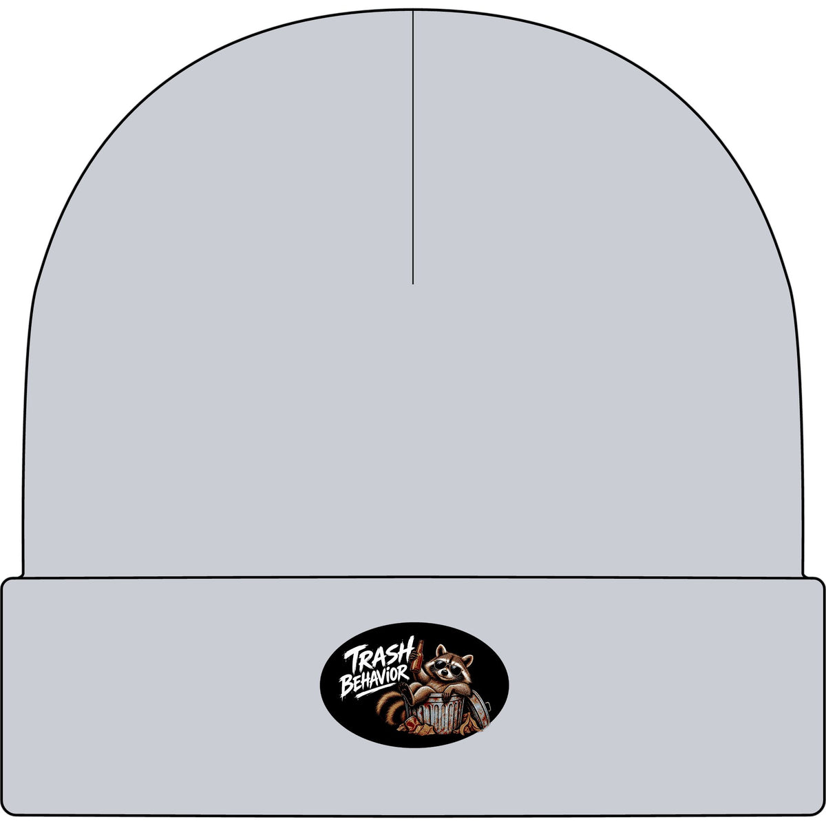Trash Panda Breakout - AS Colour 1107 Cuff Beanie