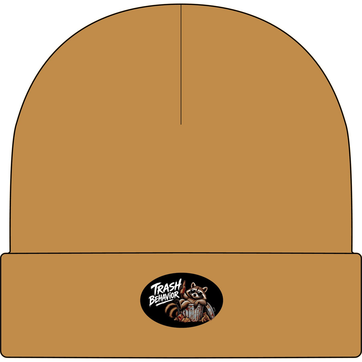 Trash Panda Breakout - AS Colour 1107 Cuff Beanie