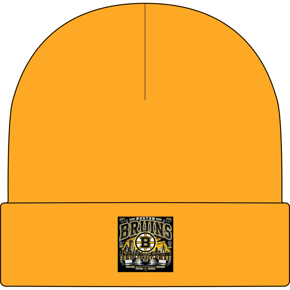 Boston Bruins Heritage - AS Colour 1107 Cuff Beanie