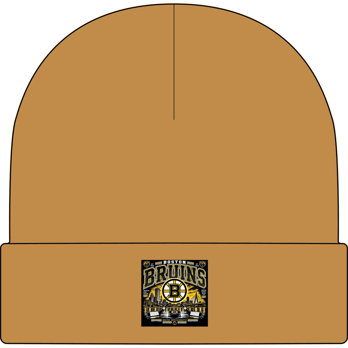 Boston Bruins Heritage - AS Colour 1107 Cuff Beanie