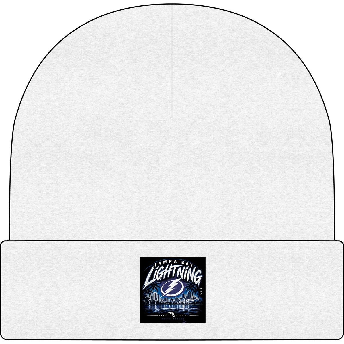 Lightning Strike Tampa Bay - AS Colour 1107 Cuff Beanie